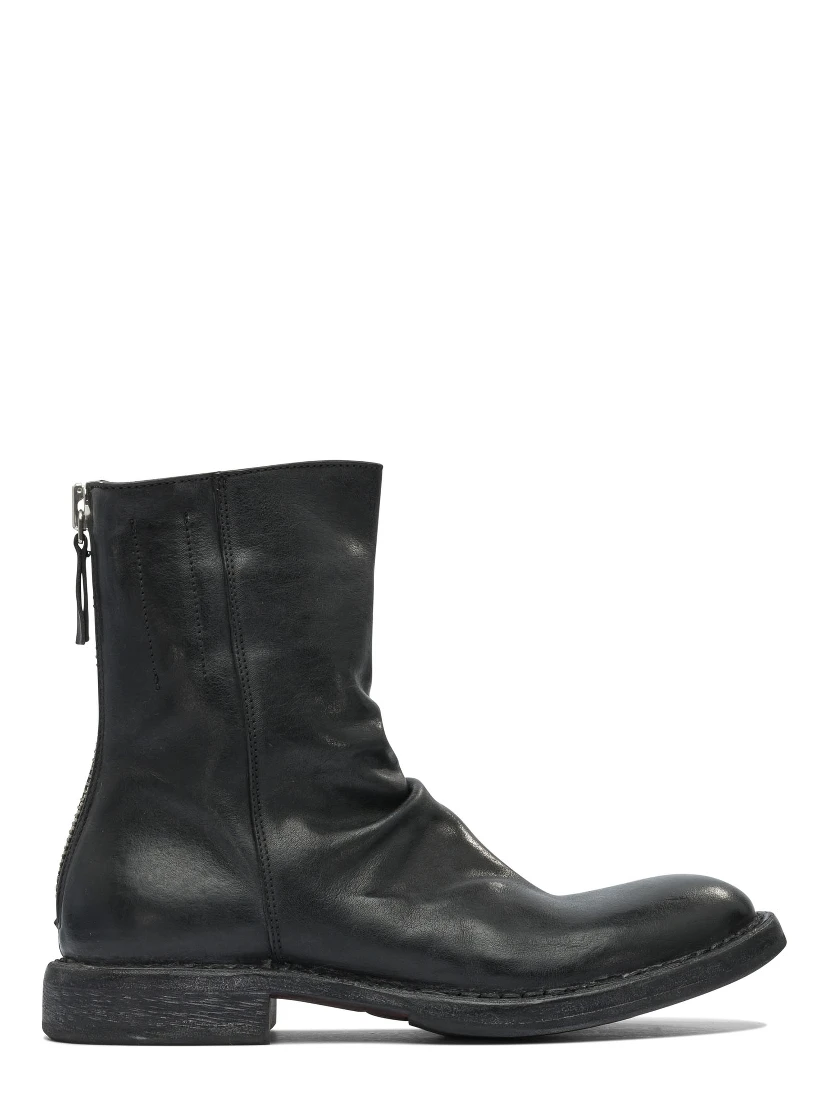 "Minsk" zippered ankle boots