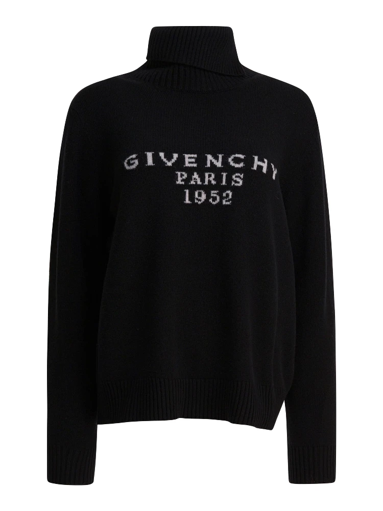 Givenchy Paris 1952" turtleneck sweater