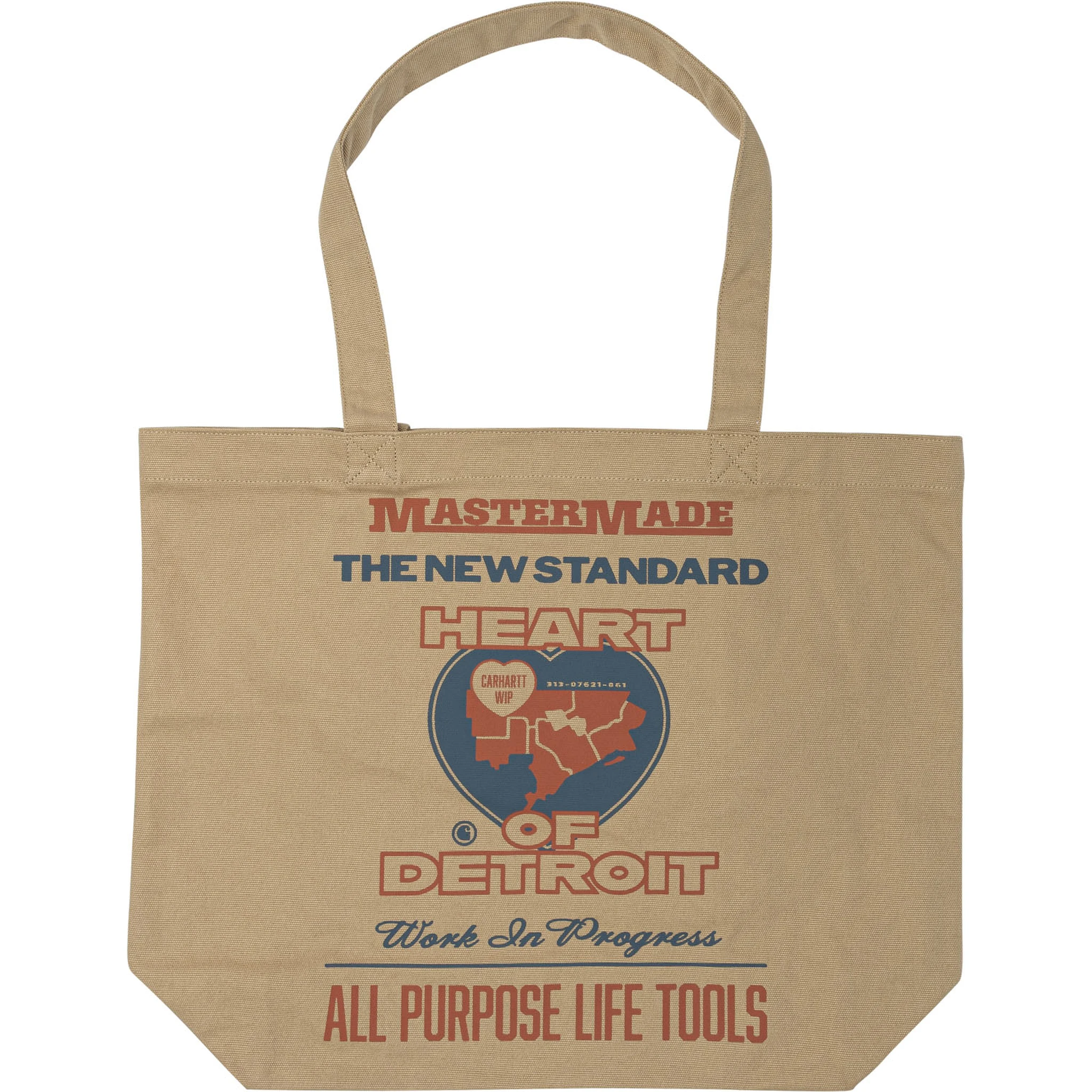 "Canvas Graphic" tote shoulder bag