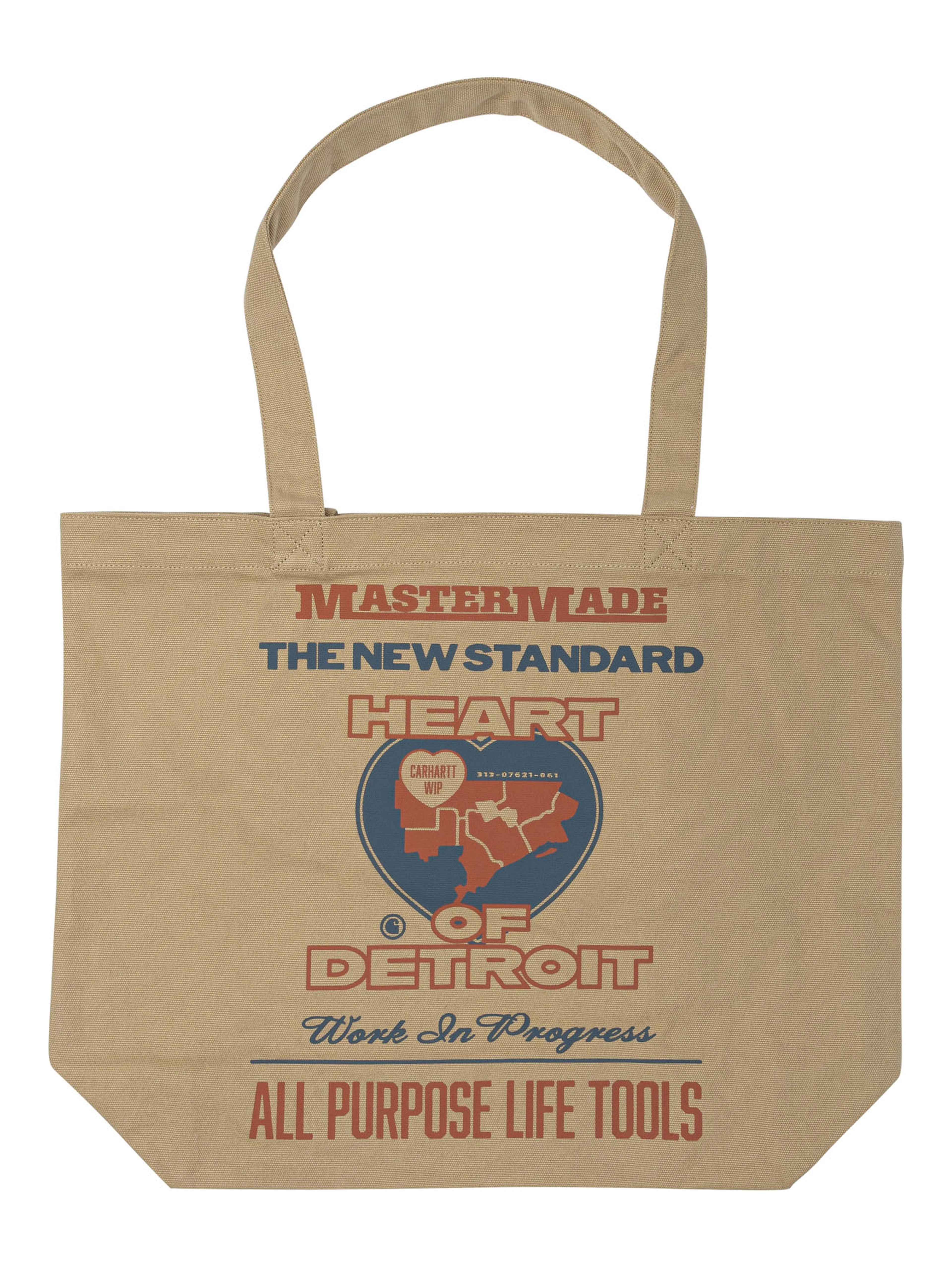 "Canvas Graphic" tote shoulder bag