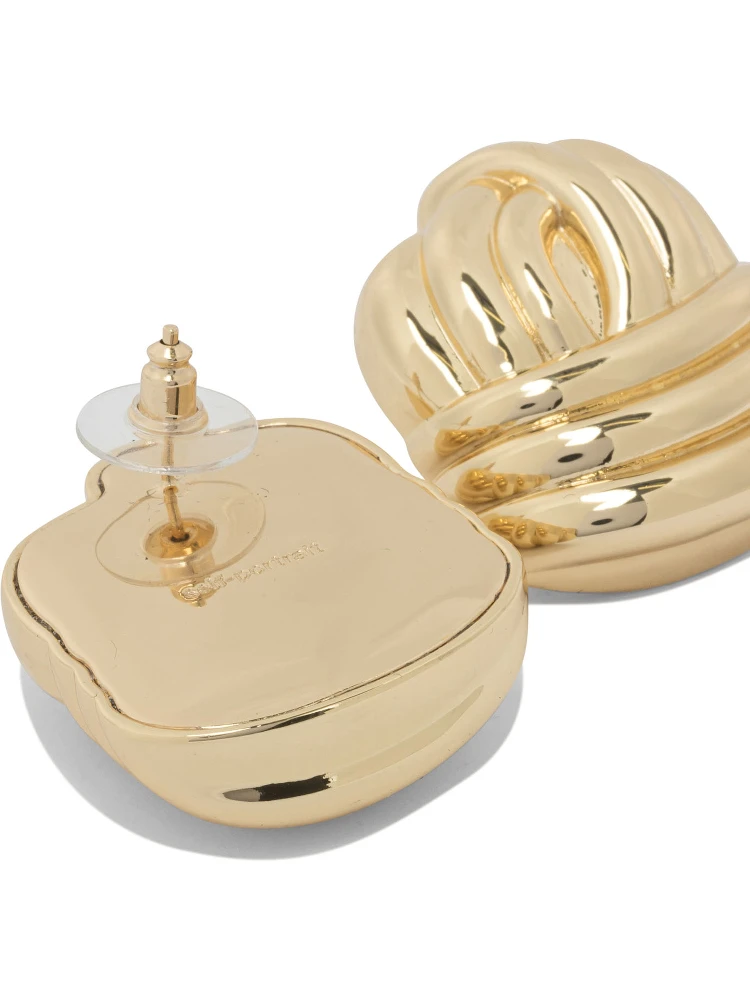 أقراط عقدة ذهبية alternative