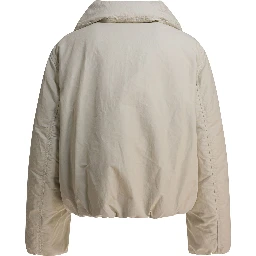 Down jacket filled quilt