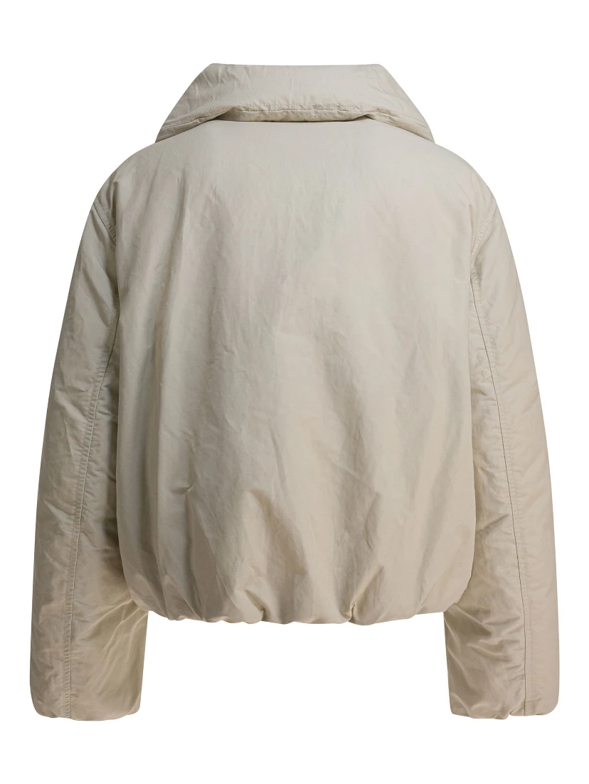 Down jacket filled quilt