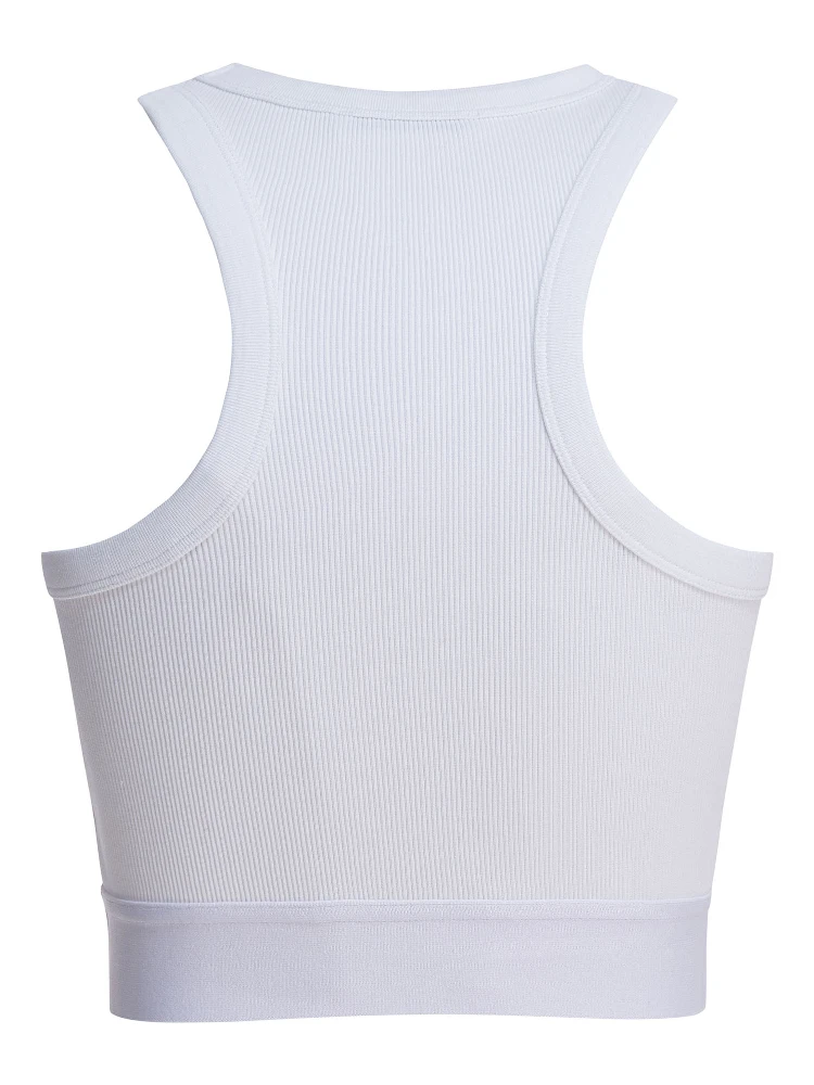 Cropped tank top with logo alternative