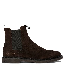 Suede chelsea ankle boots