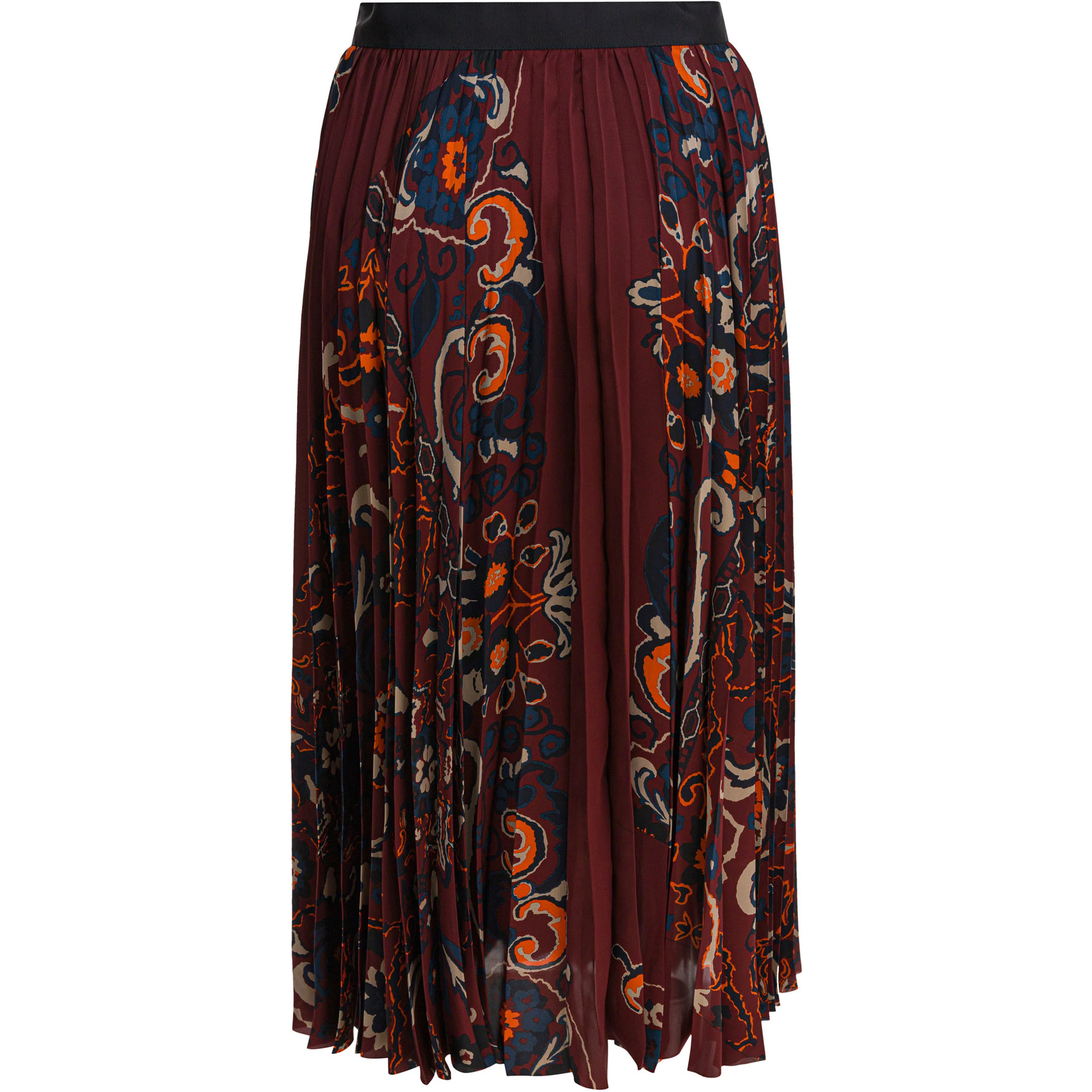 Floral print skirt