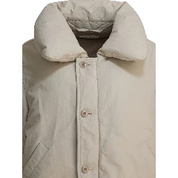 Down jacket filled quilt