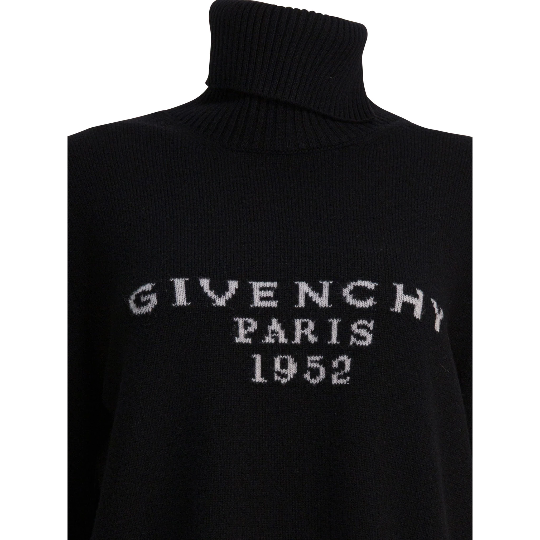 Givenchy Paris 1952" turtleneck sweater