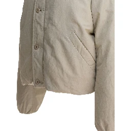 Down jacket filled quilt