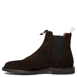 Suede chelsea ankle boots