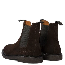 Suede chelsea ankle boots