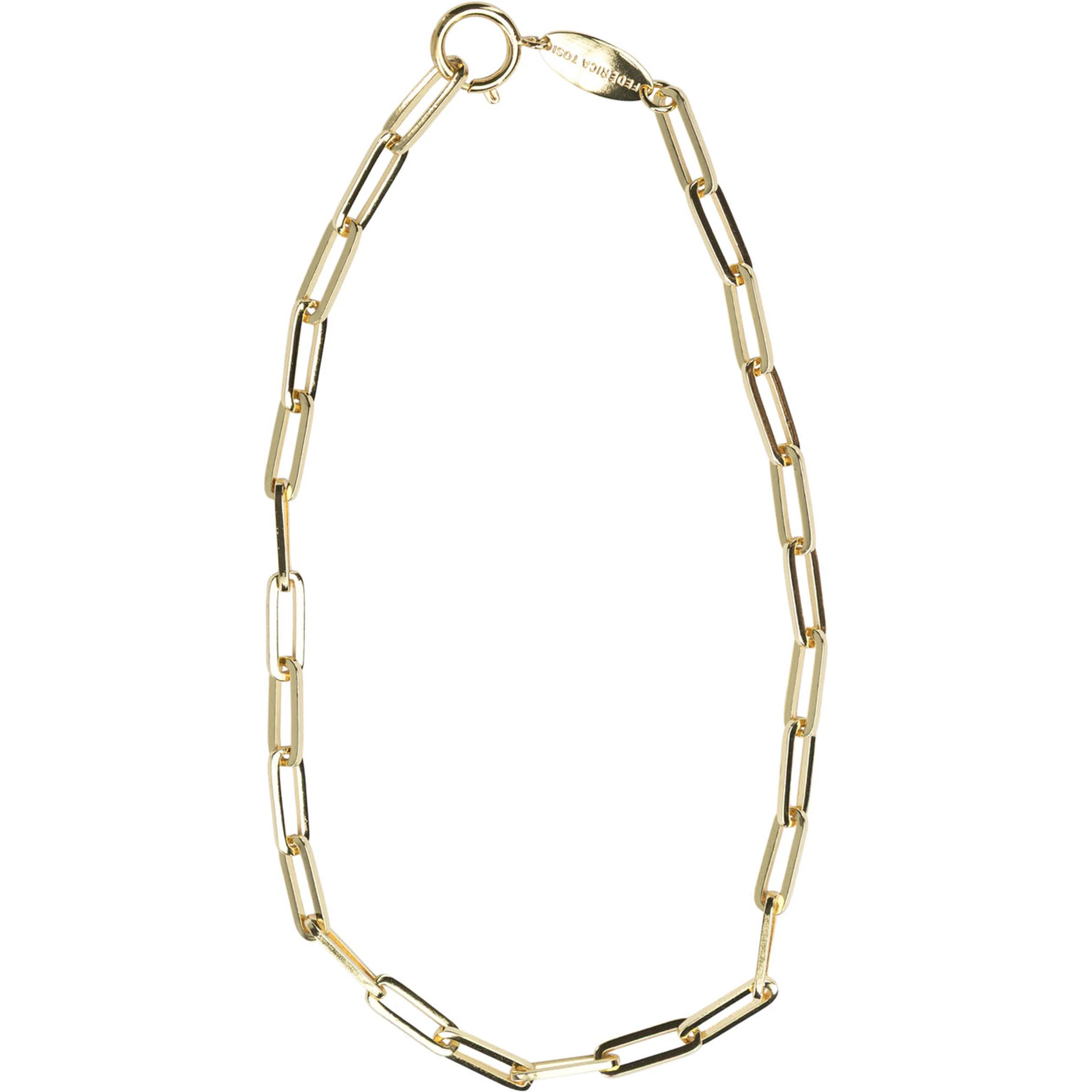 "Lace Square Gold" Necklace