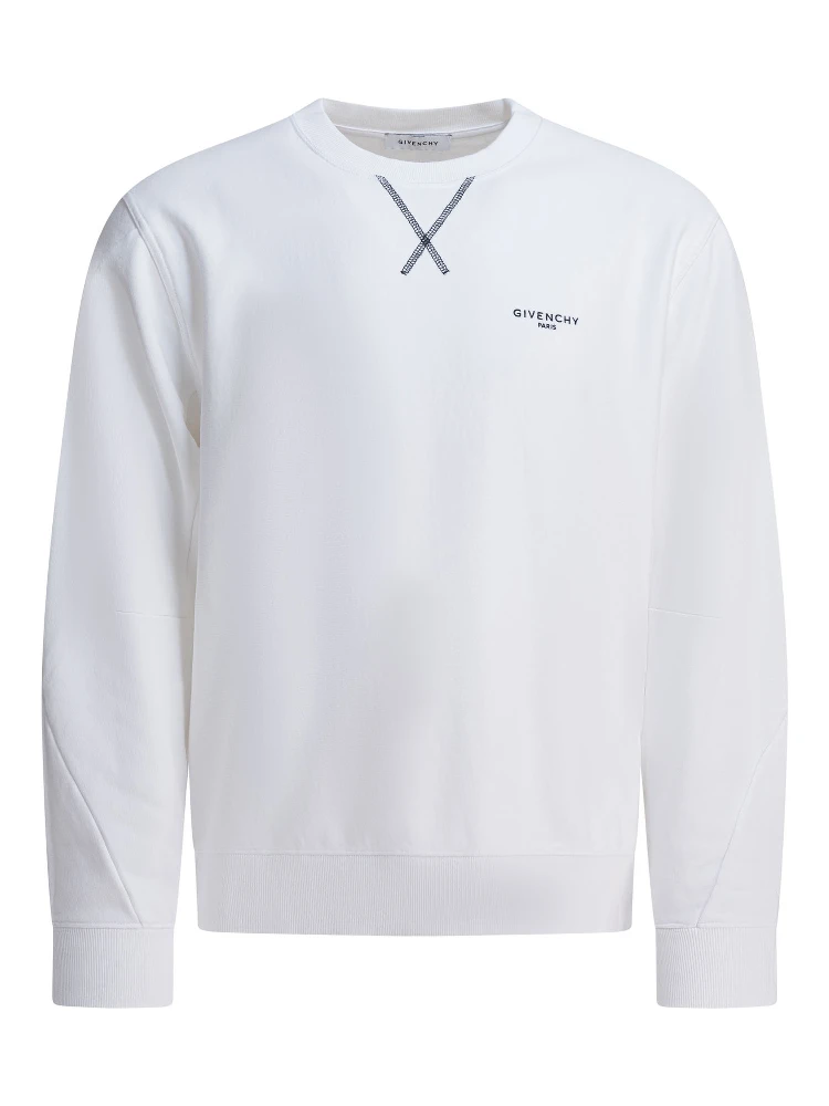 "Couture Seam" crewneck sweatshirt