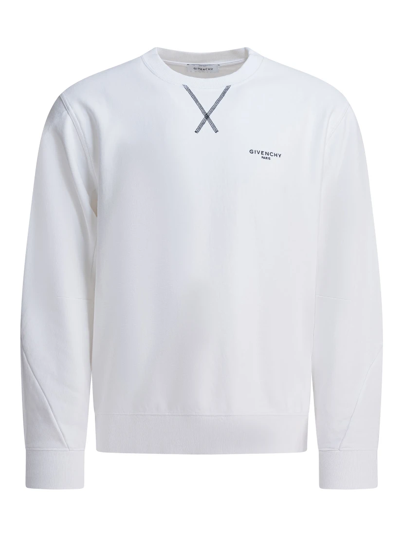 "Couture Seam" crewneck sweatshirt