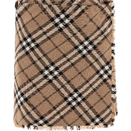 Check wool blend mini kilt