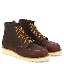 "6 INCH Moc" lace-up boots
