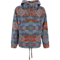 "MIL Smock Jacquard Shaggy" hoodie
