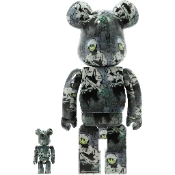 Set "Riot Cop Brandalism x Banksy" Be@rbrick 400% and 100%