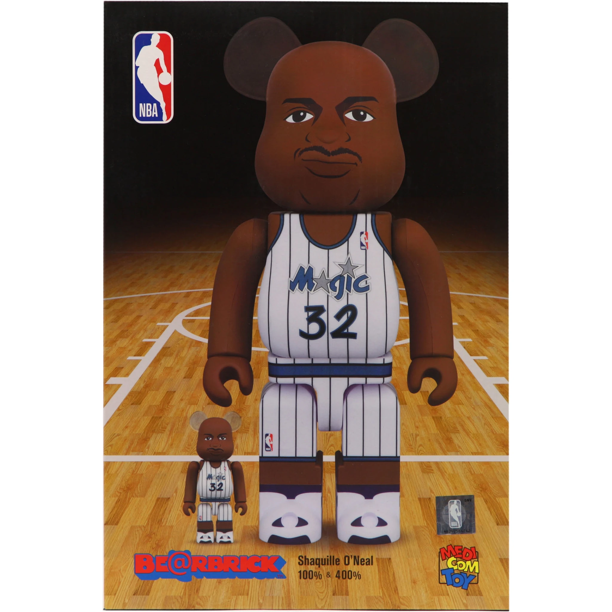 "Be@rbrick ONeal" 100% and 400% toy