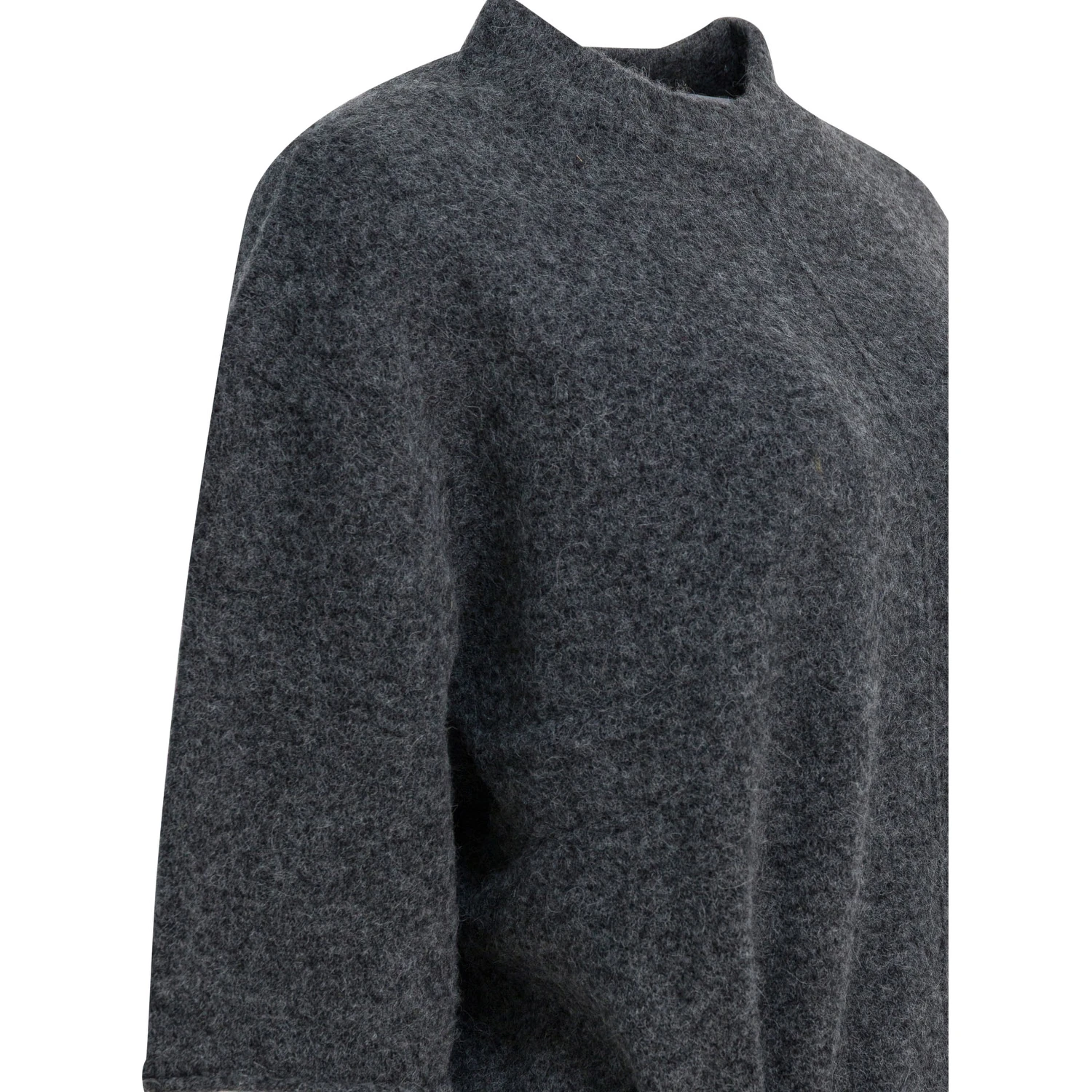 Wool-blend crew-neck sweater