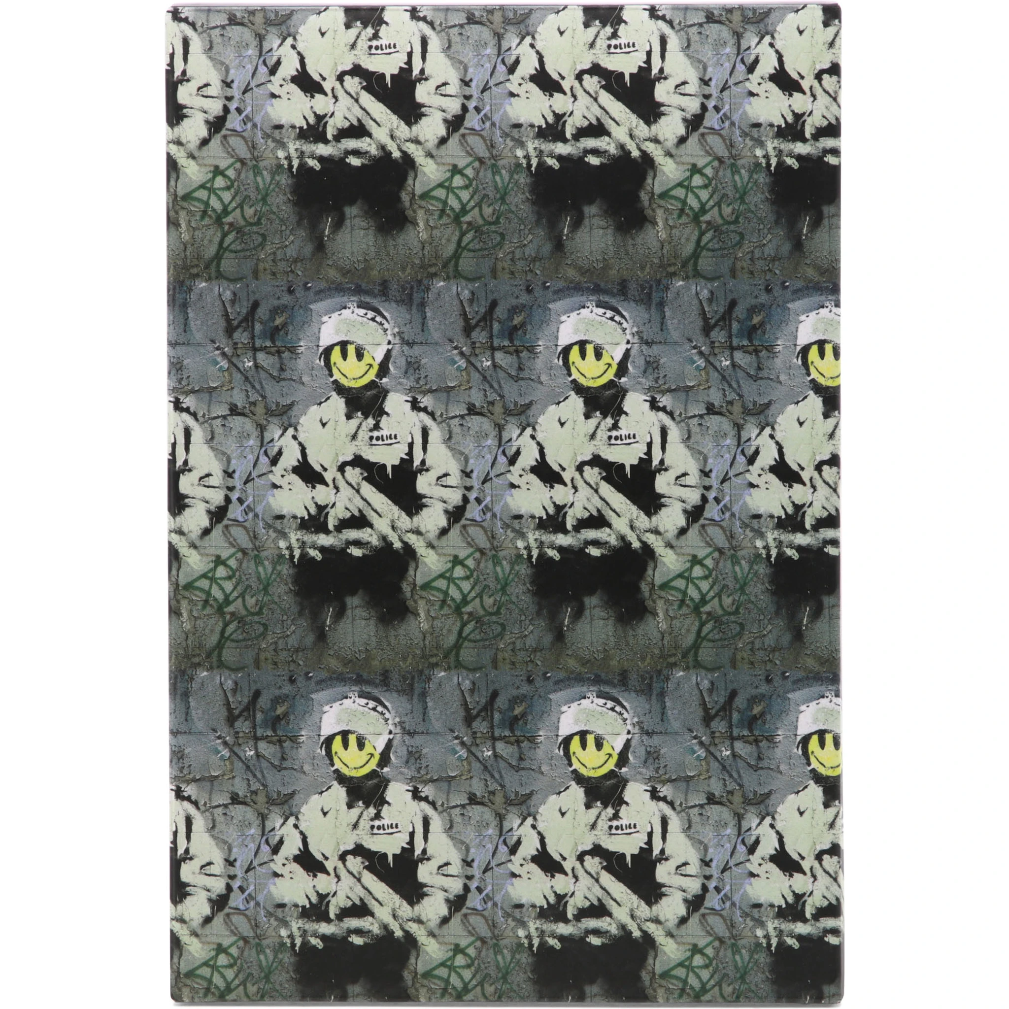 Set "Riot Cop Brandalism x Banksy" Be@rbrick 400% and 100%