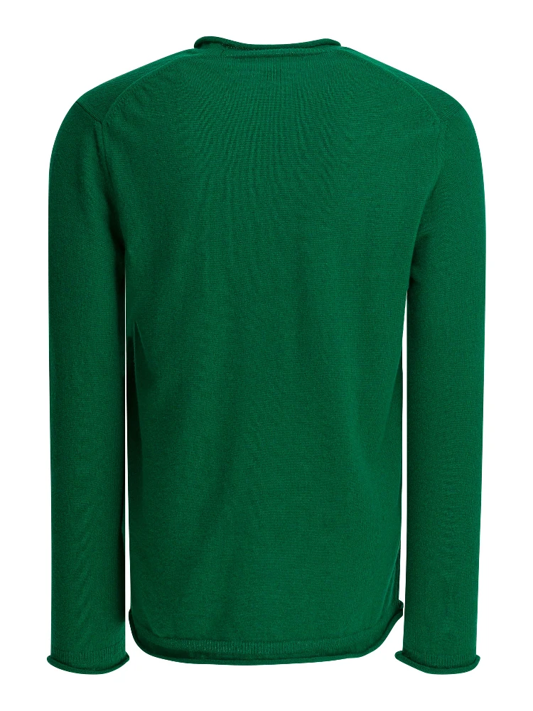 Wool crewneck sweater alternative