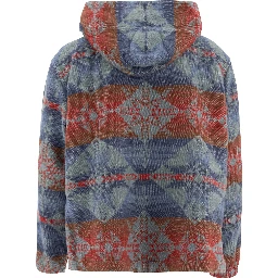 "MIL Smock Jacquard Shaggy" hoodie