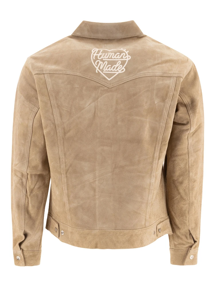 Suede leather jacket alternative
