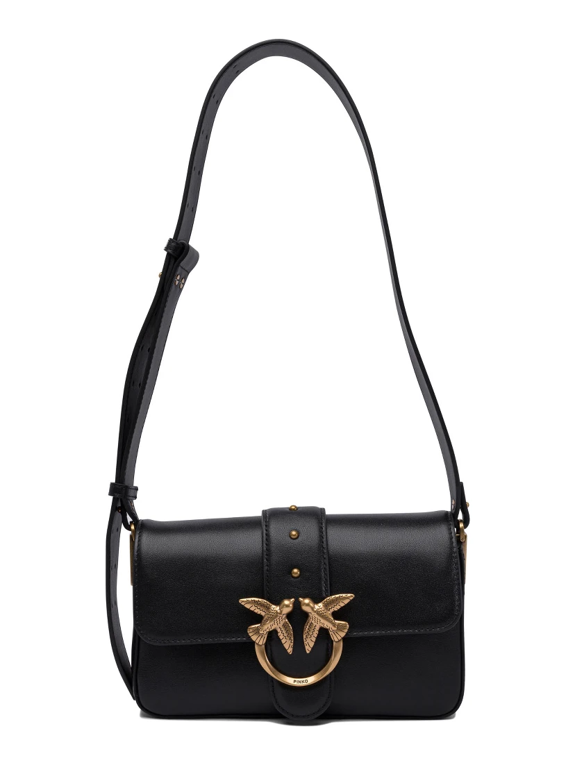 Borsa a tracolla morbida "Mini Love Bag" in pelle