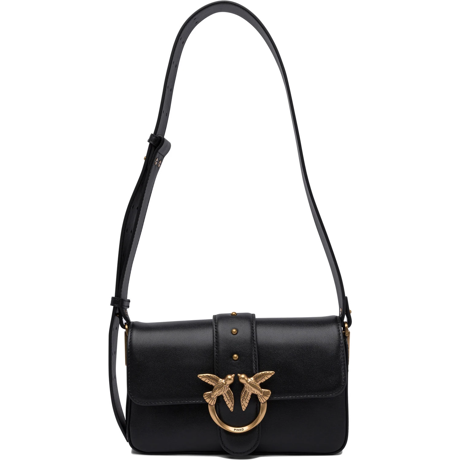 Borsa a tracolla morbida "Mini Love Bag" in pelle