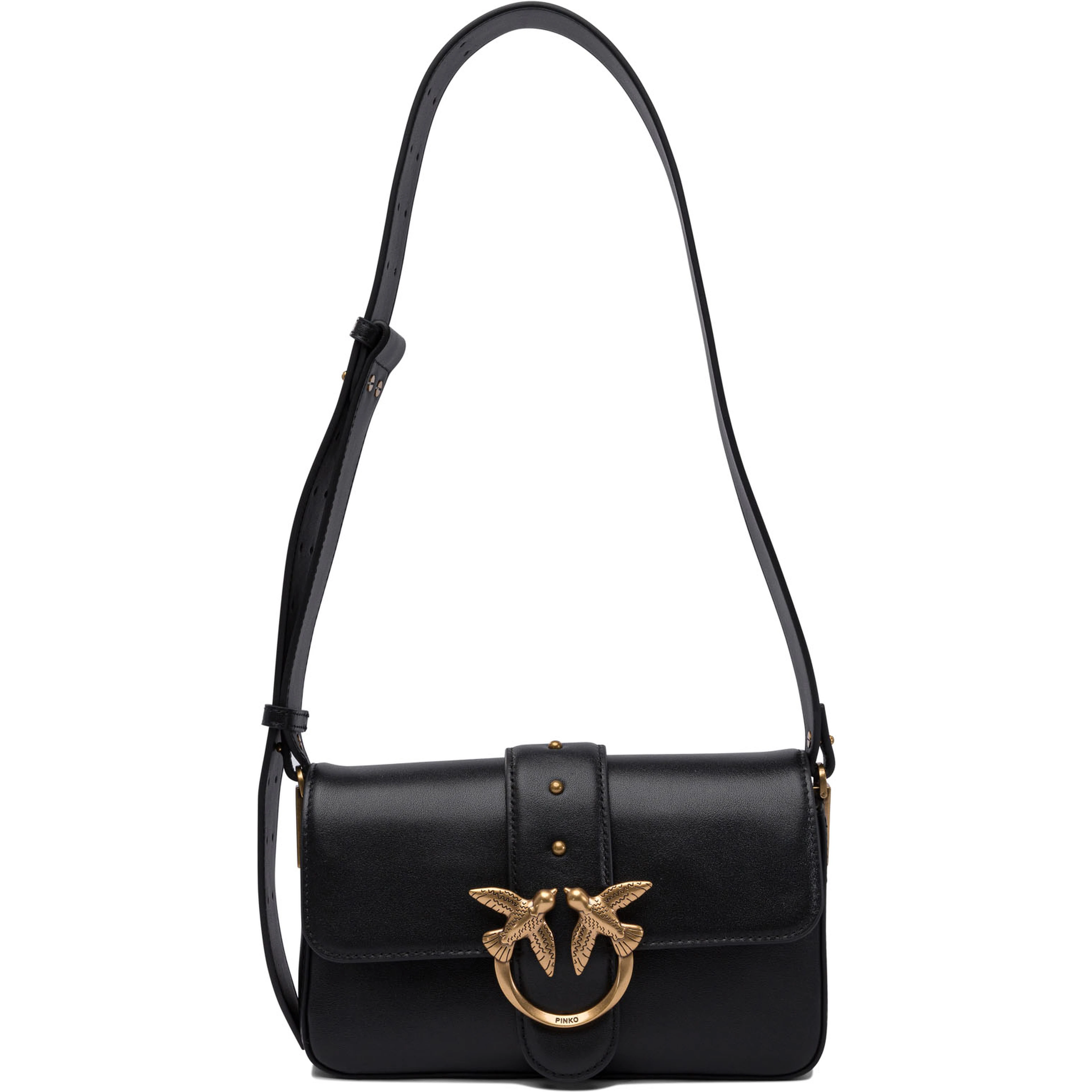 Borsa a tracolla morbida "Mini Love Bag" in pelle