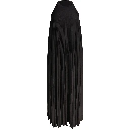 Long dress with open back