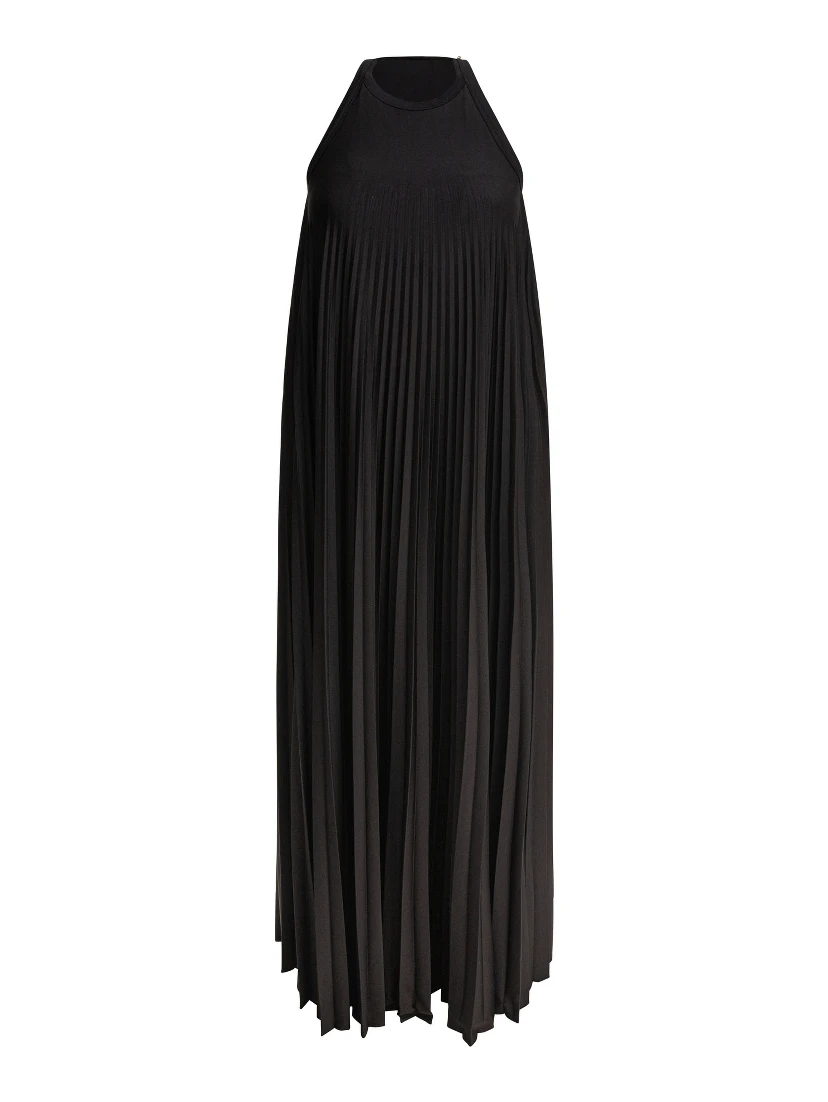 Long dress with open back