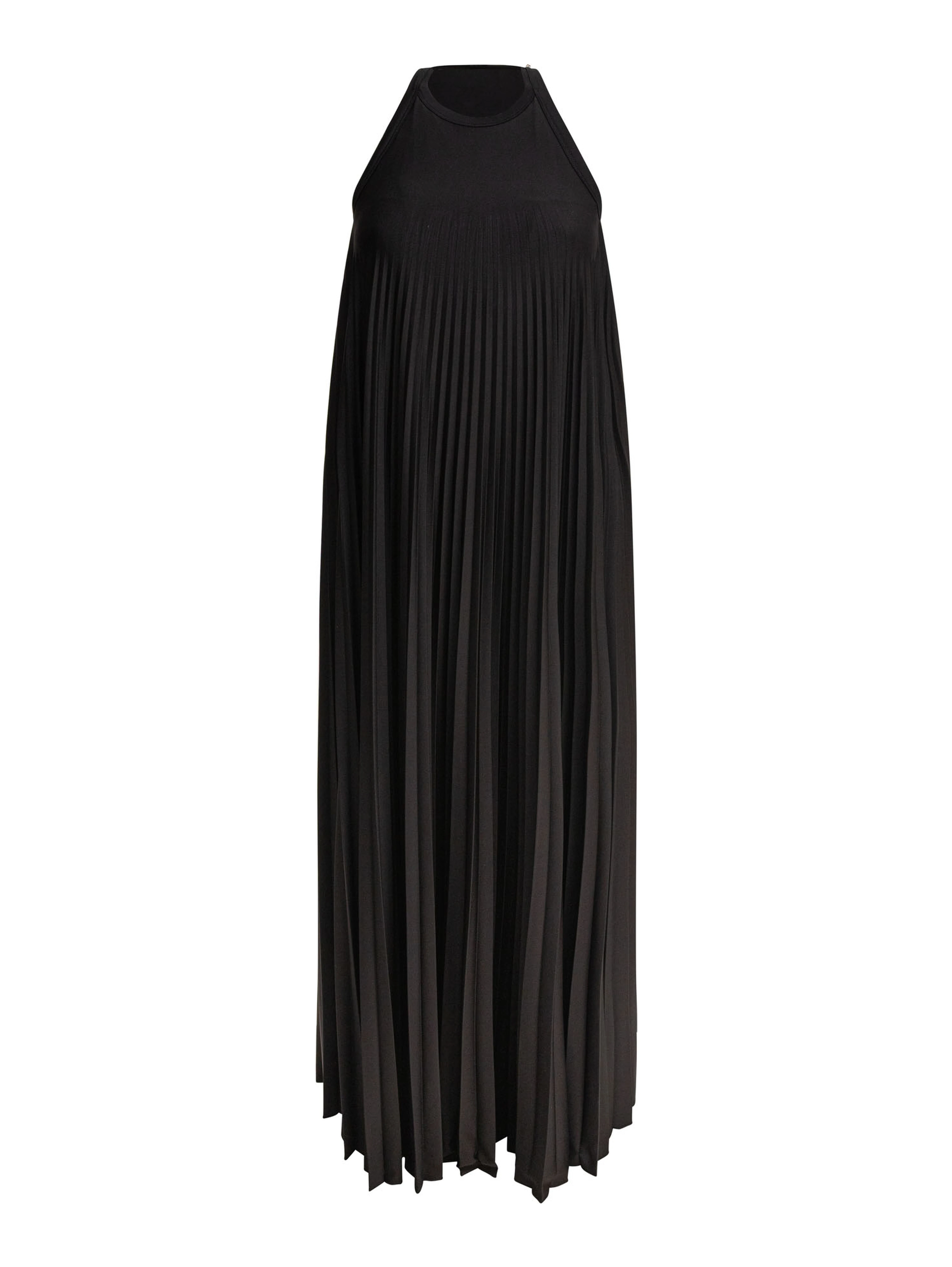 Long dress with open back