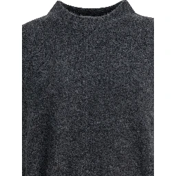 Wool-blend crew-neck sweater