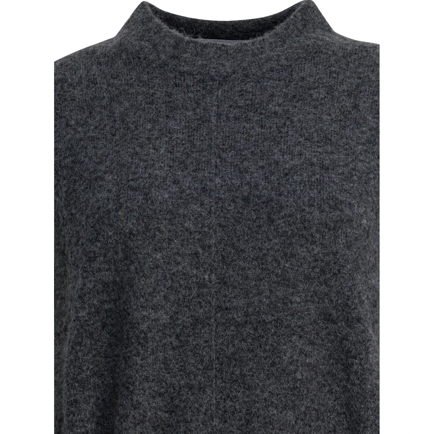 Wool-blend crew-neck sweater