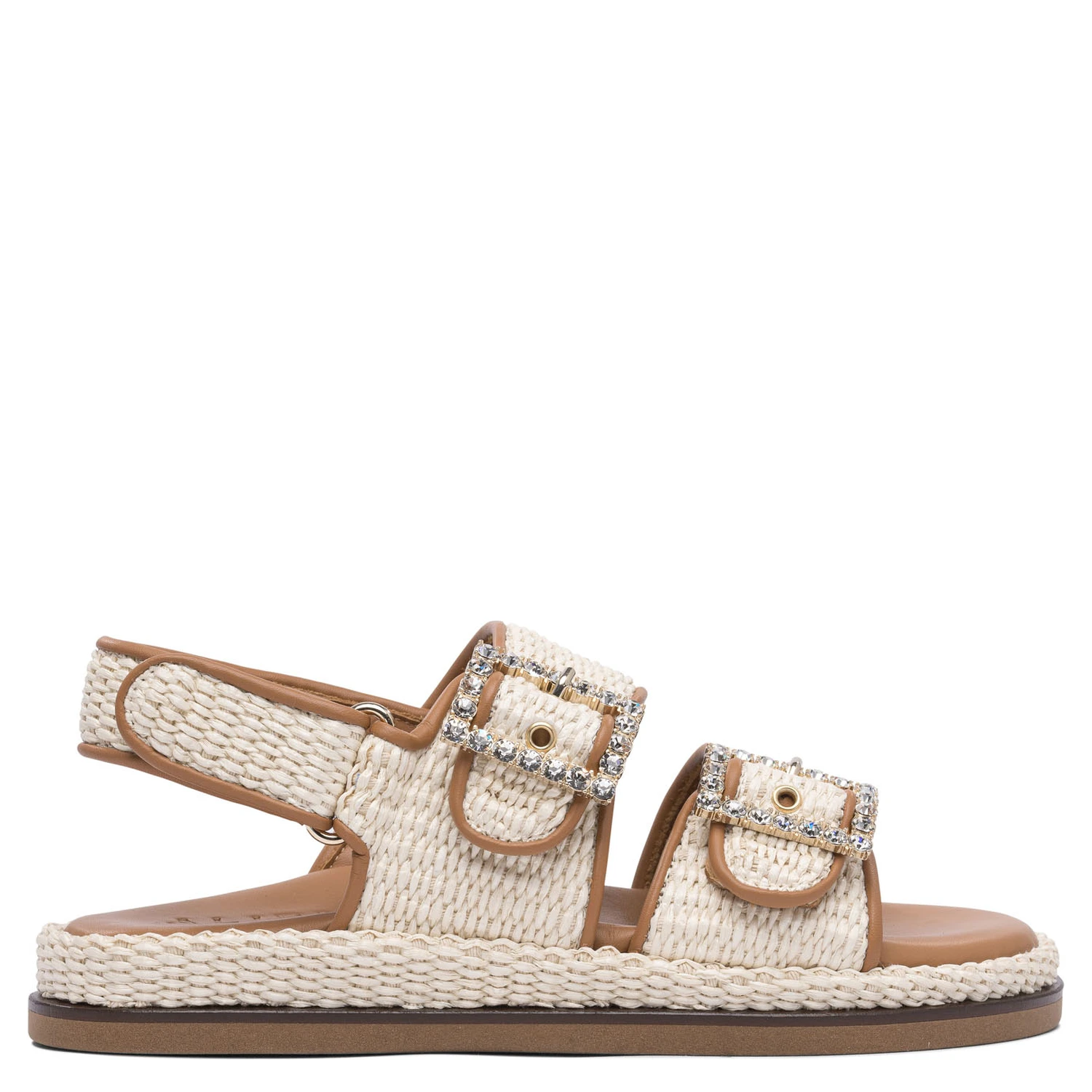 "Maya" raffia sandals