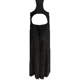 Long dress with open back