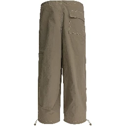 Nylon reflex parachute trousers