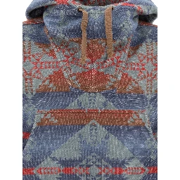 "MIL Smock Jacquard Shaggy" hoodie