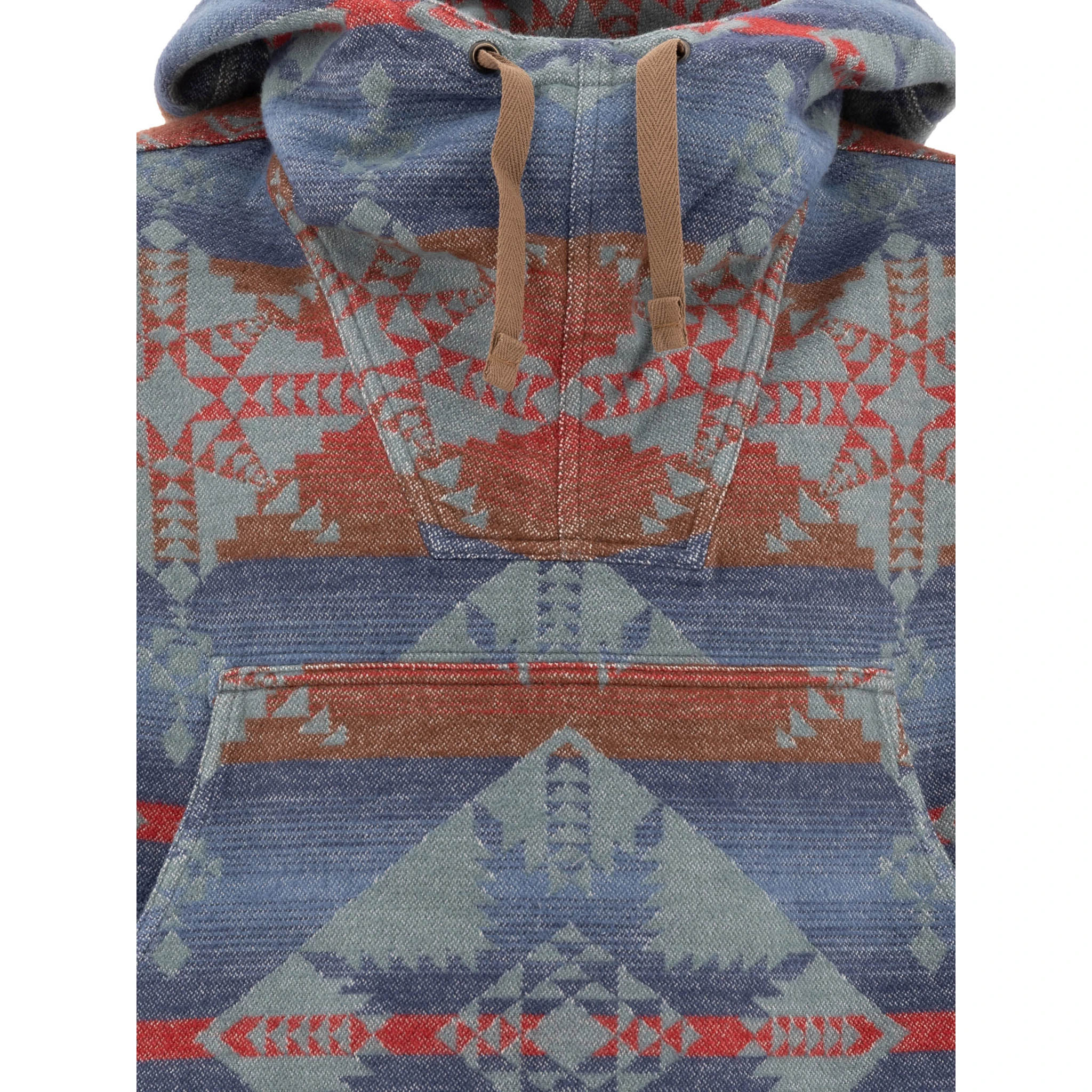 "MIL Smock Jacquard Shaggy" hoodie