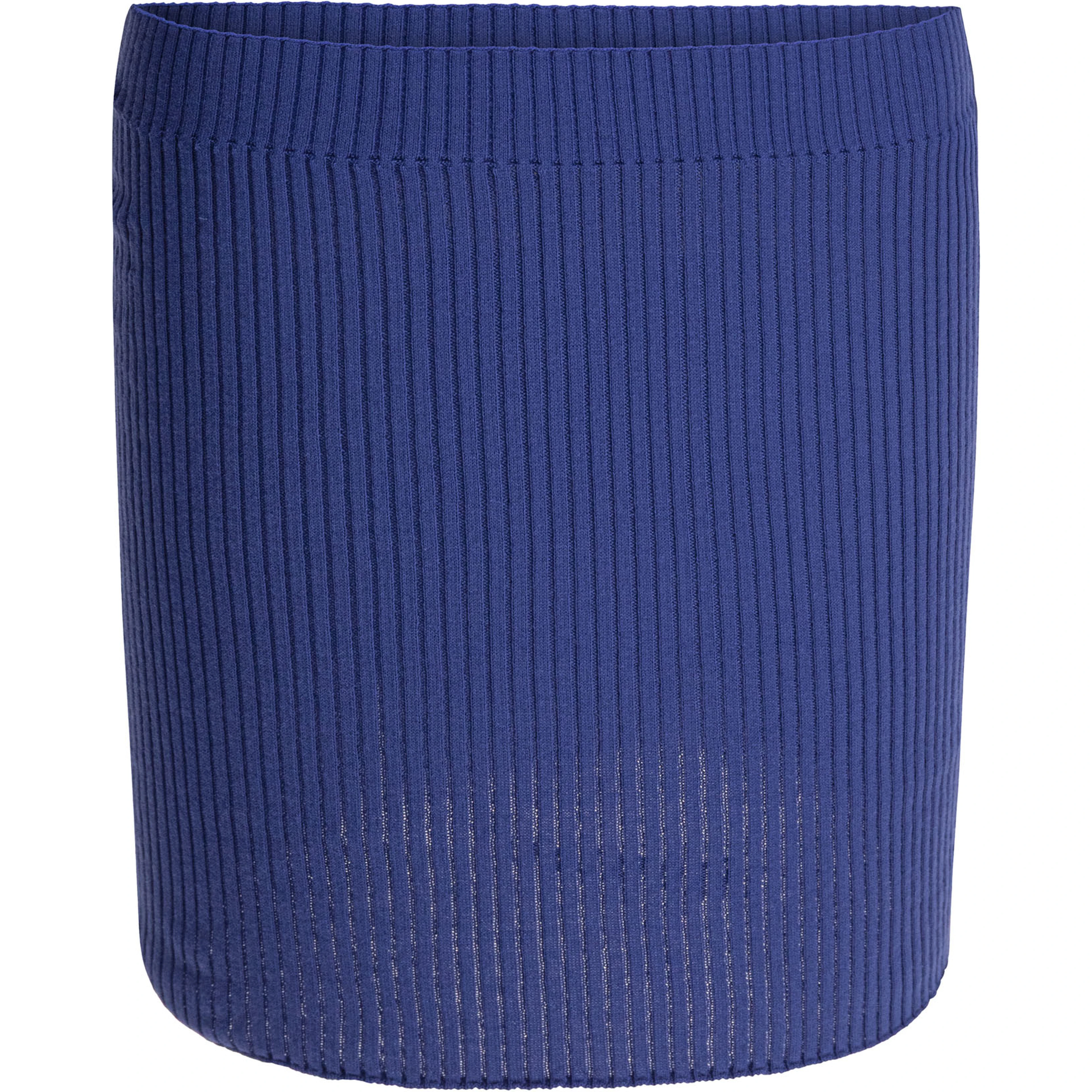 Cotton and wool pencil skirt
