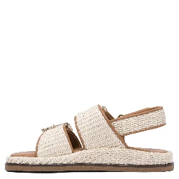 "Maya" raffia sandals