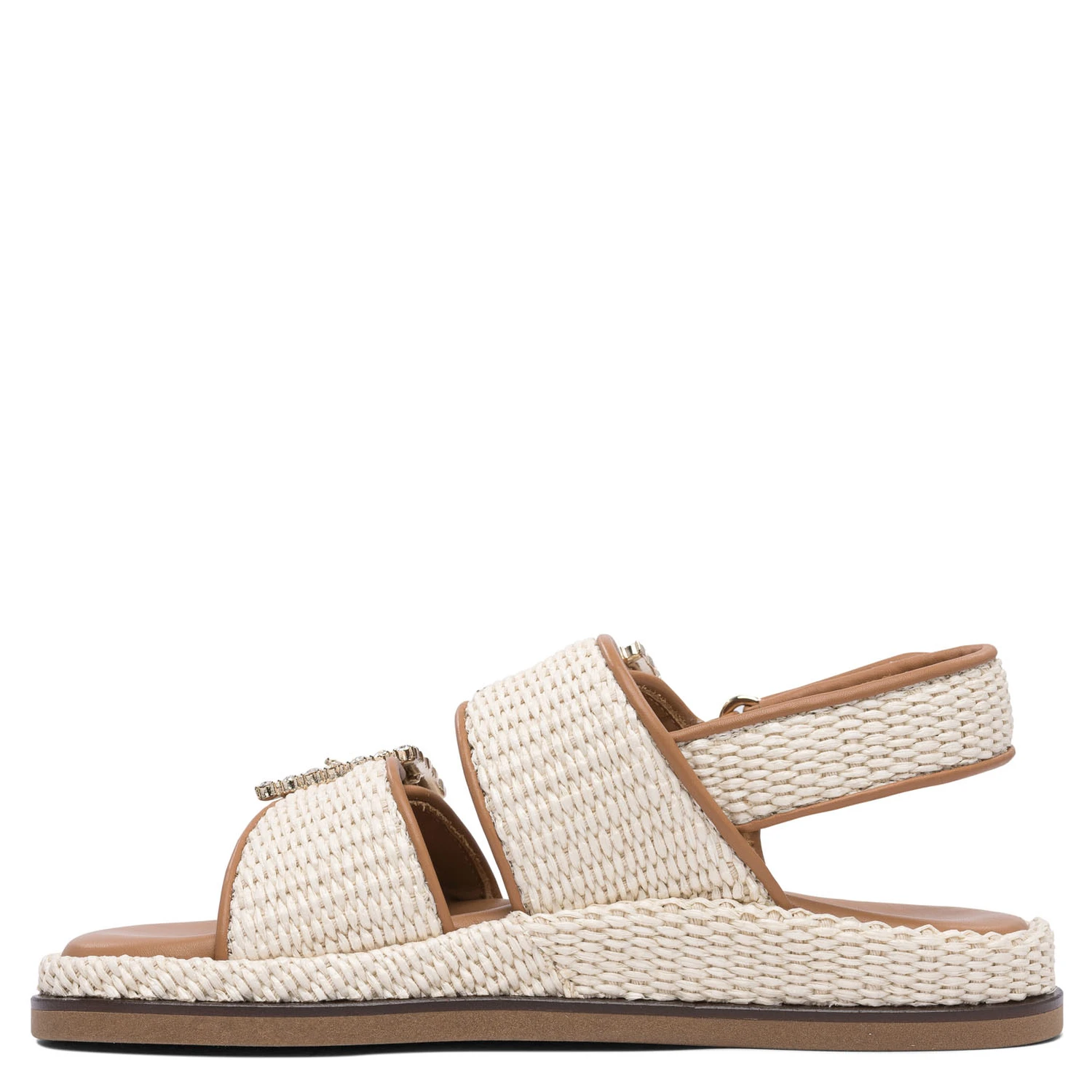 "Maya" raffia sandals