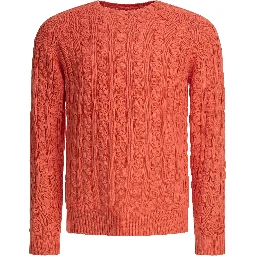 Linen and cotton sweater