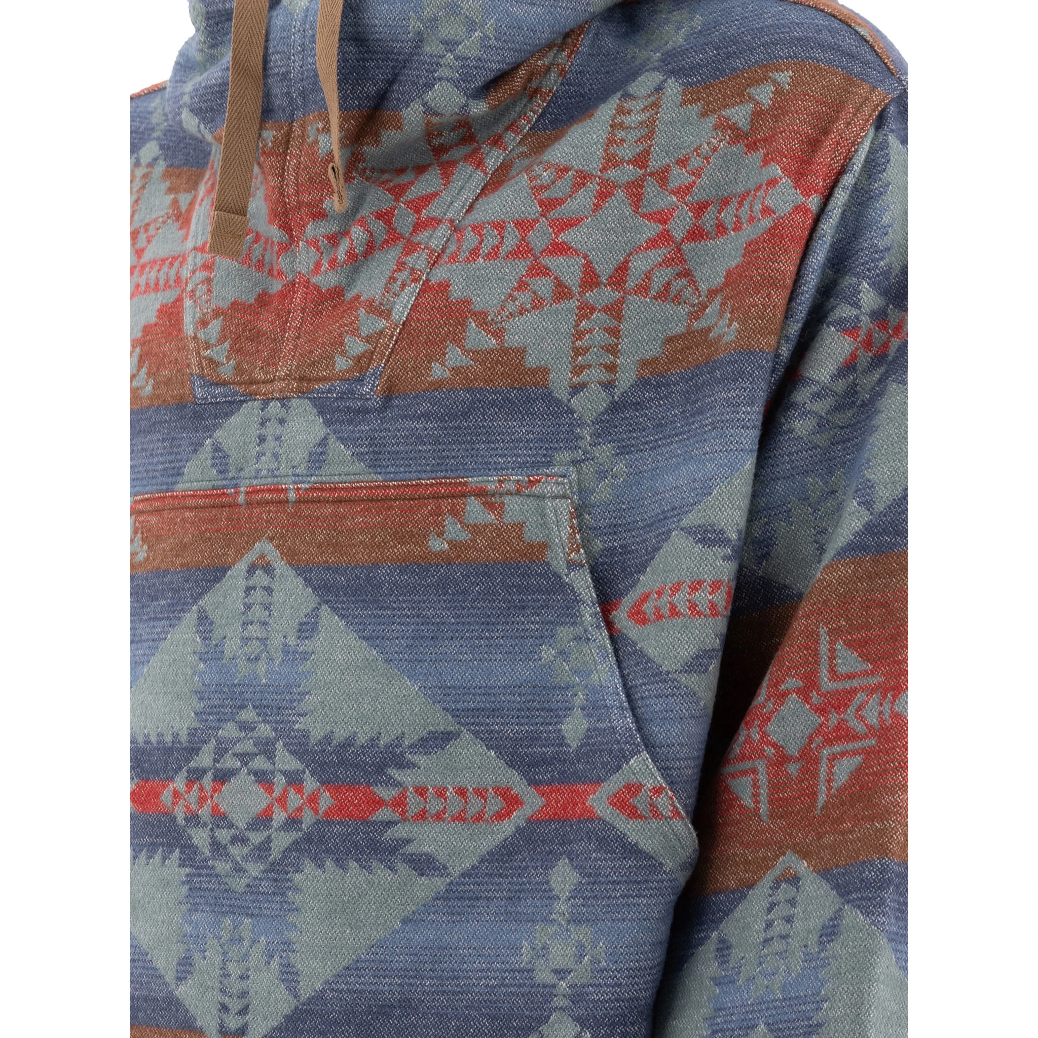 "MIL Smock Jacquard Shaggy" hoodie