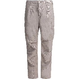 Linen-blend cargo pants