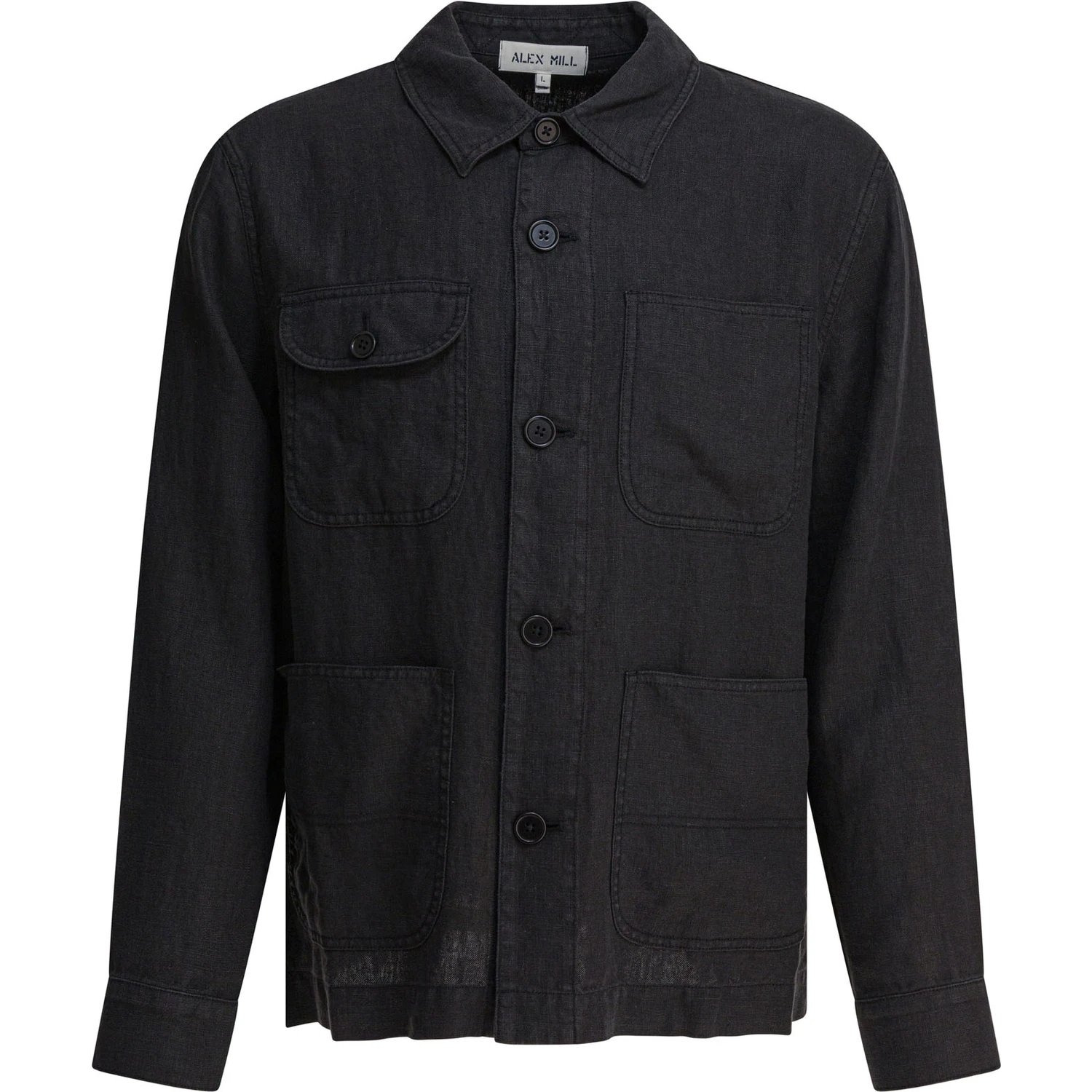 Linen work jacket