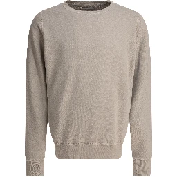 Cotton crewneck sweatshirt