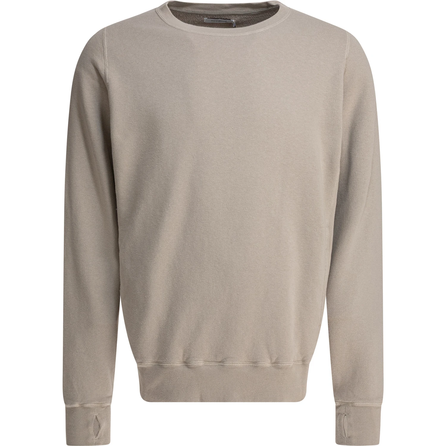 Cotton crewneck sweatshirt